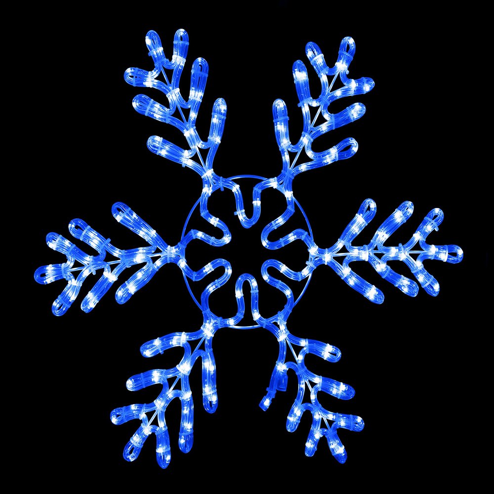 Queens of Christmas Blue 24" Snowflake
