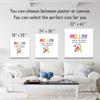 Govivo Autism Awareness Poster - 24x30 Unframed Poster - Autism Classroom Wall Art - The World From A Different Angle - Wall Decor Classroom view 3