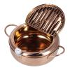 Deep Fryer, Stainless Steel with Thermostat Control Removable Basket, 3.4L Capacity Oil Drip Rack, for Chicken French Fries view 1