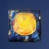 TYQXSH Energy Generator Orgonite Pyramid Yellow Agate Sphere & Kyanite Crystal Chakra Reiki Meditation (Size : 60mm) view 2