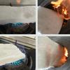 Jonoisax Ceramic Fiber Fireproof Insulation Blanket -2300F Ceramic Fiber Insulation Blanket, Furnace, Furnace, Forge, Stove, Pizza Oven, Fireplace 10 Pieces,6mm*150mm*150mm view 4