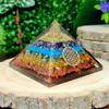TYQXSH Energy Generator White Crystal Column Natural Crystal Crushed Stone Pyramid Chakra Reiki Meditation (Size : 7.5cm*6.5cm) view 2