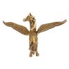 Brass Flying Angel Horse Statue Pegasus Animal Feng Shui Decorative Home Office Decor Showpiece Antique Finish Metal Paper Weight view 4