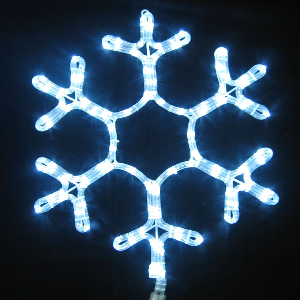 Queens of Christmas Pure White 36" Snowflake