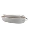 10 Strawberry Street Sienna Oval 13" and 10.5" Bakeware Set, Gray view 2