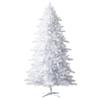 Treetopia Moonlight White 6-Foot-Tall Artificial Slim Unlit Christmas Tree Colorful Holiday Decoration with Premium White Stand & Easy Assembly view 1