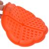 Silicone Waffle Maker, Square-Shaped Cake 4/5Cavity Waffle Mold Chocolate for Breakfast Baking for Muffin(Heart-shaped) view 3