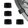 Air Fryer Rubber Feet for PowerXL Vortex 8QT 7QT Air Fryers, 4PCS Premium Air Fryer Rubber Bumpers, Rubber Tabs, Rubber Tips, Silicone Pieces, Rubber Covers for 7QT PowerXL MAXX Air Fryer Tray view 1