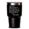 Dear Pop Pop Tumbler for Grandpa Funny Punch in the Face Gag Jokes Birthday Christmas Fathers Day Idea from Grandchildren 20 or 30oz Hot Cold Cup for view 1