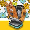 AI ACCESSORY INNOVATIONS Scooby Doo Character Embroidered Face with 3D Ears Insulated Dual Compartment Lunch Bag Lunch Box Tote 10" view 4