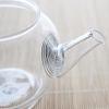 250ml Heat-resisting High Temperature Glass Mini- Scented Tea Infusion Of Tea Kettle Transparent Kung Fu Tea Have Trumpet Teapot (Light Grey) view 4