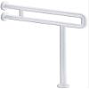 LUOFDCLDDD Handrail,Grab Bar for Bathtubs and Showers, Wall Mount Safety Support Rail with Nylon Anti-Slip Handle, Floor Handrail for Elderly and Disabled Grab Bar for Toilet/White/60Cm view 1
