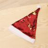 LLSDHA Shining Sequin Funny Party Hats for Adults and Kids Christmas Xmas Santa Hat Cap for Christmas New Year Festival Holiday Party (Color : Red) view 4