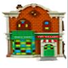 GREENBRIER Christmas Village Store - Christmas Collectible Buildings - Model Building Craft Kit - All Ages - Large - Modern Style - LED Light - Plastic Material - Unisex - All Seasons view 1