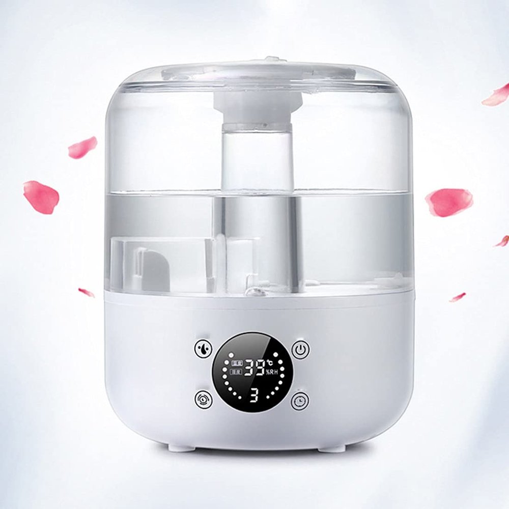BcofoA Ultrasonic Cold Mist humidifier,with Essential Oil Diffuser and Night Light,Large-Capacity top Water,Smart humidifier,Office ultrasonic air Atomization and Purification.