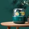BcofoA Humidifier,Small Pumpkin Plus Water Aromatherapy humidifier,3 Liter Silent ultrasonic humidifier, Automatically shutting Down, Green, 22x22x24cm view 1