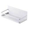 boxfan Stainless Steel Magnetic Shelf Strong and Durable for Refrigerator Spice Storage Kitchen Organizer Kitchen Seasoning Rack (White) view 1