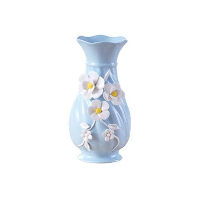 Blue Ceramic Vase(Color:A)