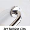 LUOFDCLDDD Safety Grab Bar for Bathtub,Polished Chrome Safety Handrail with Sturdy Base Wall Mount Support Rail for Disabled Elderly Anti-Slip Assist Grip/Silver/78Cm view 4