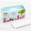 Crysdaralovebi 20 Pcs Cupcake Box with Window Handle Circus Unicorn Roll Cake Kraft Paper Gift Box Packaging Party Favor Wedding Cake Boxes (11-2) view 1