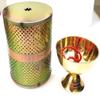 Navratri Akhand jyot with Cover and 2 Altar Cloth/chowki/Cover(Square&Circle) for Navratri/Durg by Tradebulka/Diwali puja/mandir/Home Decor view 2