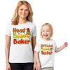 Official Cookie Tester Head Cookie Baker Christmas Women T-Shirt White view 2