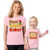 Official Cookie Tester Head Cookie Baker Christmas Women T-Shirt Pink view 2