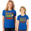 Head Cookie Baker Official Cookie Tester Christmas Women T-Shirt Royal view 2
