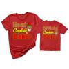 Head Cookie Baker Official Cookie Tester Christmas Women T-Shirt Red view 1