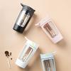 Crossblend Powder & Liquid Mix Bottle Powerful Powder Mixer for Making Protein Shakes Certified Food-Grade ABS Materials, Crossblend Blades, Powerful and Silent Motor, Lightweight and Portable, USB Rechargeable view 4