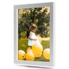 M Modern Memory Design 24x18 White Picture Frame Acrylic Plexiglass Wall Hanging | 18x24 Artwork Poster Photo Print | Livingroom Office Framing view 1