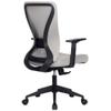 Modern Home Xelo Solo Mid-Back Desk/Office Task Chair, Computer Ergonomic Mesh Back Lumbar Support with Armrests (Black/Gray) view 1