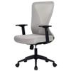 Modern Home Xelo Solo Mid-Back Desk/Office Task Chair, Computer Ergonomic Mesh Back Lumbar Support with Armrests (Black/Gray) view 4