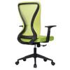 Modern Home Xelo Solo Mid-Back Desk/Office Task Chair, Computer Ergonomic Mesh Back Lumbar Support with Armrests (Black/Lime Green) view 1