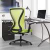 Modern Home Xelo Solo Mid-Back Desk/Office Task Chair, Computer Ergonomic Mesh Back Lumbar Support with Armrests (Black/Lime Green) view 2