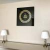Ayatul Kursi Tempered Glass Islamic Wall Art, Throne Verse Arabic Calligraphy Decor, Quran Verse Decor Gift for Muslims in Ramadan (Circular Calligraphy 20 x 20 inches) view 2