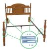 Bed Claw HD Mattress Retainer Bracket, Set of 2 view 2
