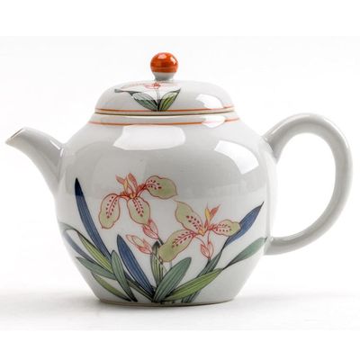 155ml Chinese Hand Painted Teapot Ceramic Kung Fu Tea Set Household Kettle Tea Ceremony