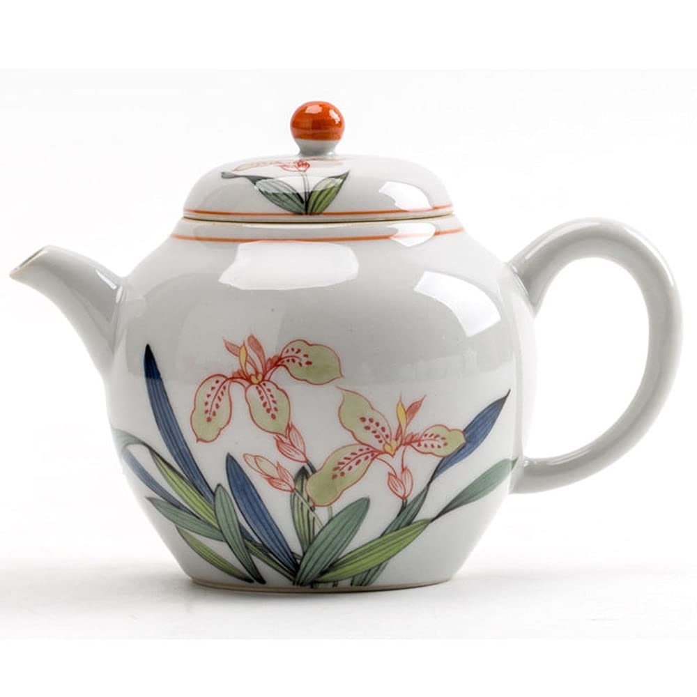155ml Chinese Hand Painted Teapot Ceramic Kung Fu Tea Set Household Kettle Tea Ceremony