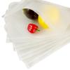 5 Pcs Reusable Food Storage Bags Large Size, BPA Free PEVA Reusable Freezer Bags, Reusable Ziplock Sandwich Bags, Silicone Food Bags, Reusable Snack Bags, Clear, GTM400VPP view 1
