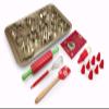 Handstand Kitchen Winter Wonderland 30-piece Real Cookie Baking Set with Recipes for Kids view 2