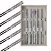 BALWOO Chopsticks [Made in Korea][5 Sets] 430 Premium Stainless Steel Chopsticks, Mukbang Kitchen Utensil, Cutlery Silverware Stainless Tableware (Crane) view 2