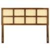Headboard, Full Size, Wood, Brown Walnut, Modern Contemporary Urban, Bedroom Master Guest Suite view 4
