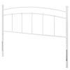 Headboard, Twin Size, Metal, White, Modern Contemporary Urban Design, Bedroom Master Guest Suite view 1