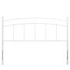 Headboard, Twin Size, Metal, White, Modern Contemporary Urban Design, Bedroom Master Guest Suite view 3