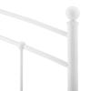 Headboard, Twin Size, Metal, White, Modern Contemporary Urban Design, Bedroom Master Guest Suite view 4