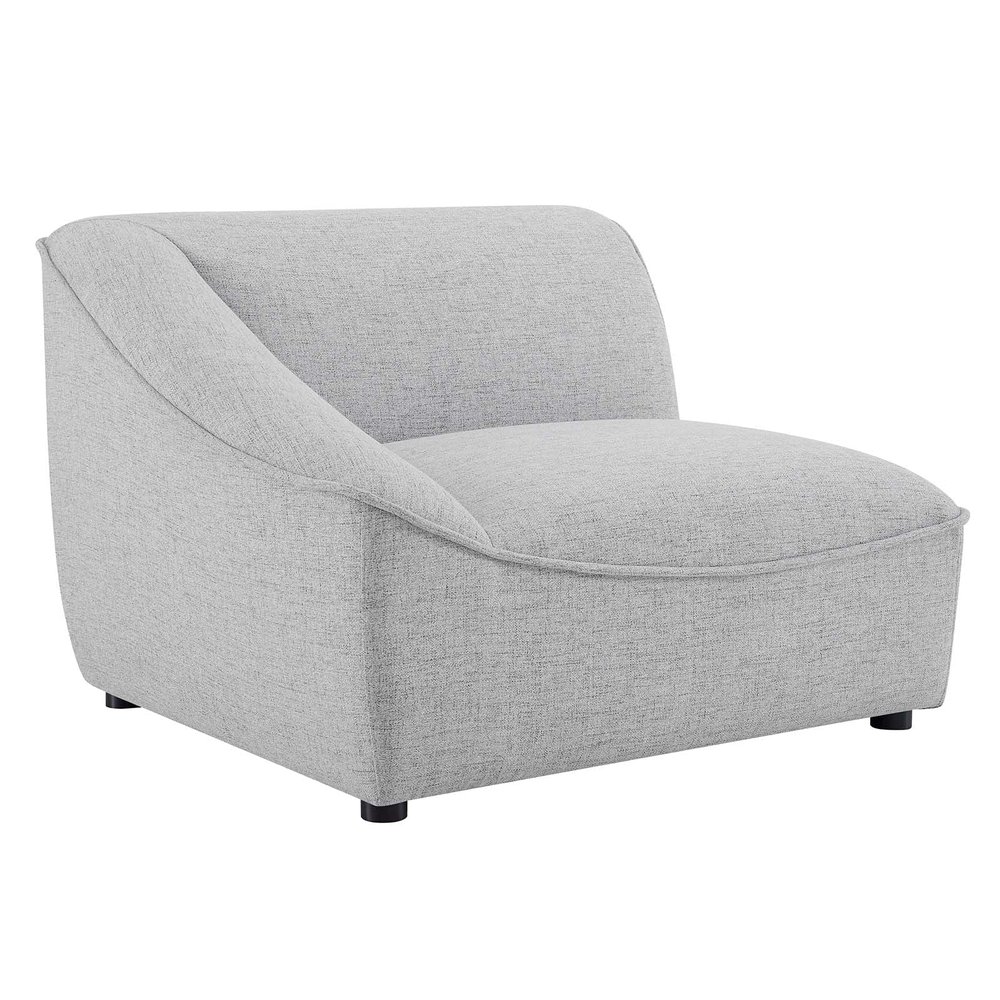 Sectional Sofa Set, Fabric, Light Grey Gray, Modern Contemporary, Lounge Hotel Lobby Hospitality