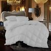 100% Pure Cotton All Season Comforter King (106'' x 90'') 600 GSM Fill Power Buffy Soft Quilted with Corner Tabs Light Grey view 1