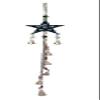 Home & Garden Decor for Christmas Decor wall Metal Decorative hangings Beautiful for Living Room/Garden Decoration (Navy Blue) view 2