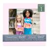 CountryArtHouse Soft Pink Acid Free 16x16 Picture Frame Mats with White Core Bevel Cut for 12x12 Pictures - Fits 16x16 Frame - One Mat - with Bag & Backing view 1